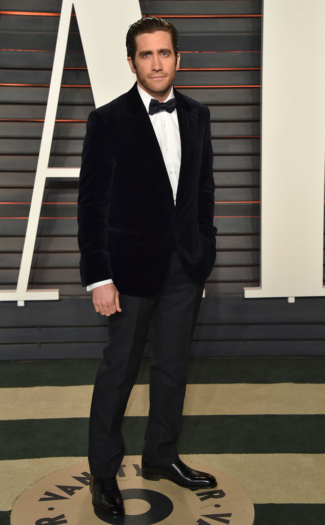 Jake Gyllenhaal from Vanity Fair Oscars Party 2016: What the Stars Wore ...