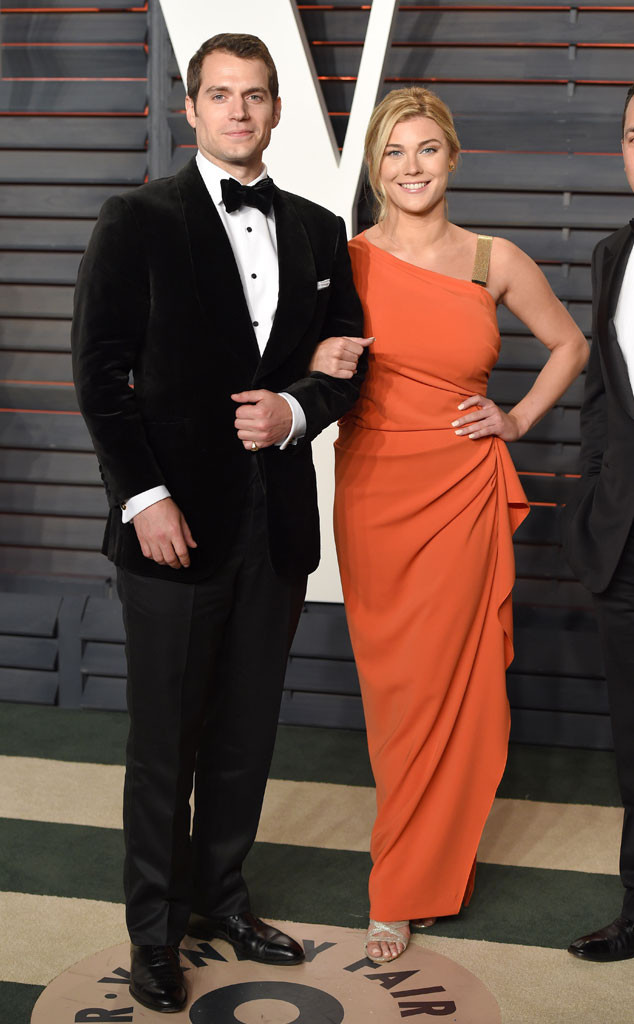 Henry Cavill & Tara King from Vanity Fair Oscars Party 2016: What the ...