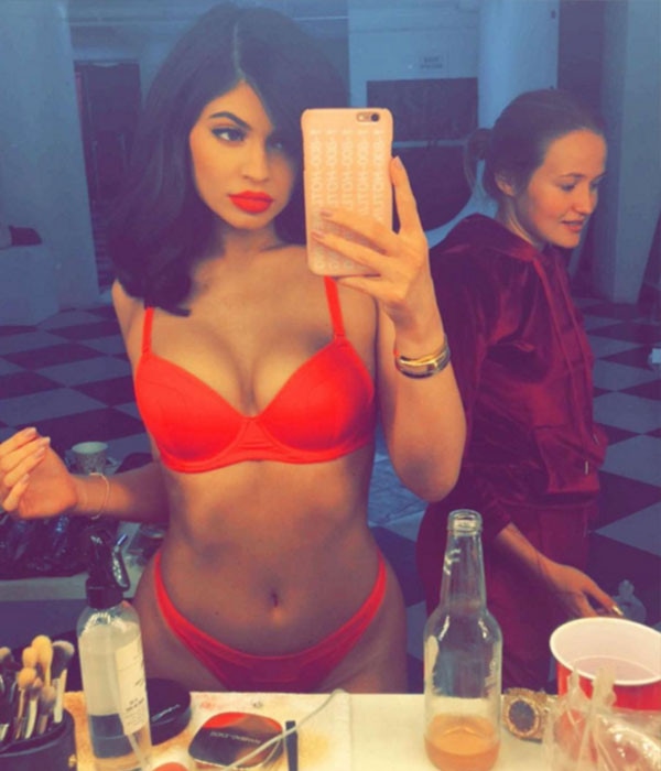 Kylie Jenner, Bikini Selfie, Instagram
