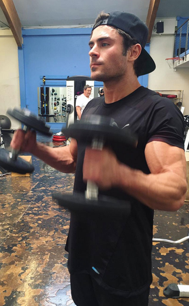 Zac Efron's Bulging Biceps Will Almost Completely Distract You From His ...