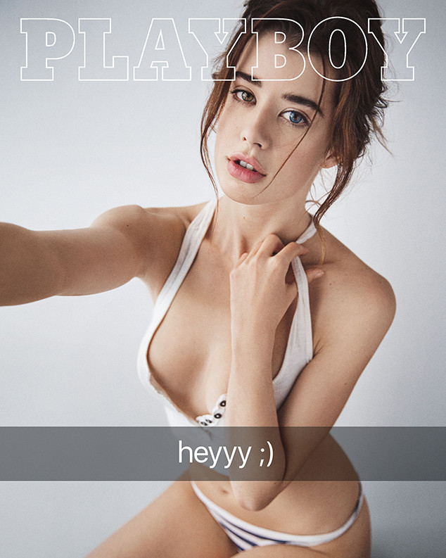 Hot Sexy Naked Girls Playboy - Playboy's Very First Non-Nude Issue Is Finally Here - E! Online