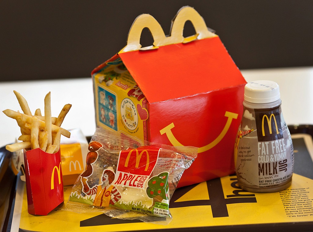 McDonald s Happy  Meal  Menu  Is Getting Slimmer Again E News