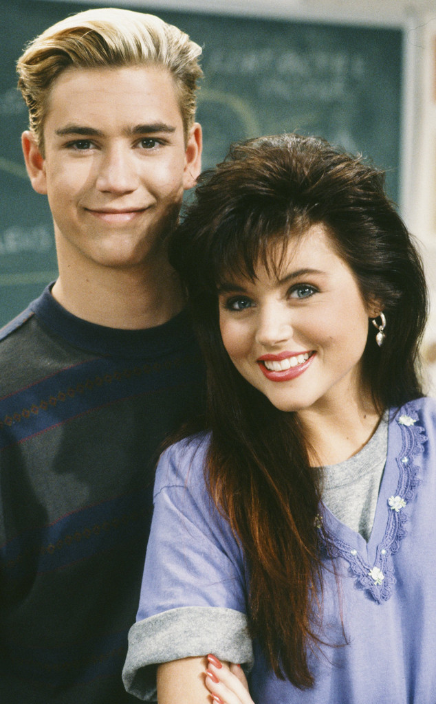 Tiffani Thiessen Porn - So. Many. Cast. Hookups: Saved By the Bell Secrets Revealed - E! Online