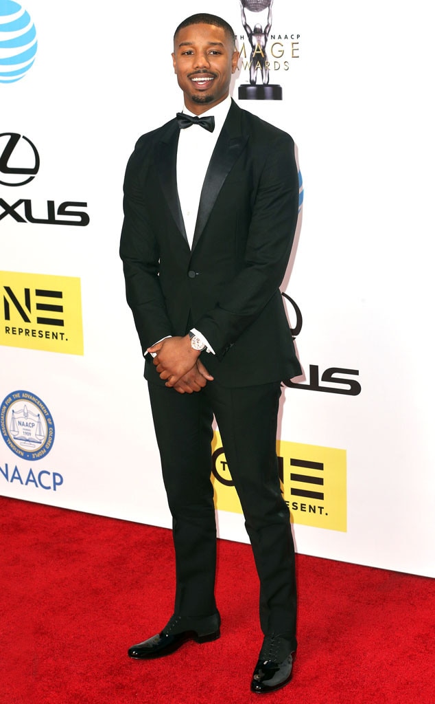 Michael B. Jordan from NAACP Image Awards 2016: Red Carpet Arrivals | E ...