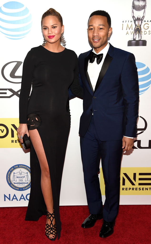 Chrissy Teigen, John Legend, NAACP Image Awards