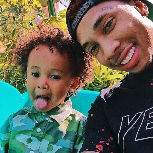 Tyga Shares Cute Photo of His & Blac Chyna's Son King Cairo, 3, Is ...