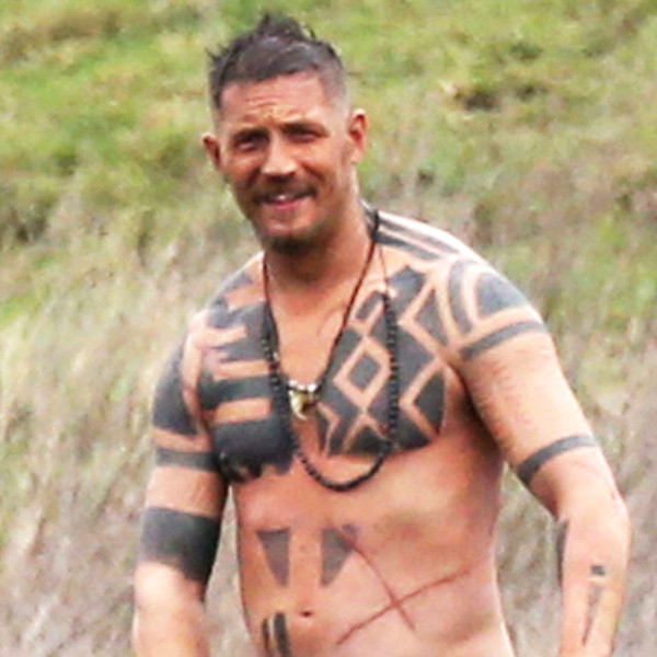 Photos From Tom Hardy Gets Naked On Taboo Set