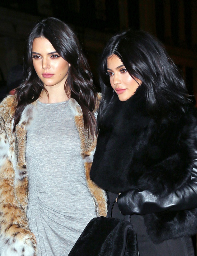 Kendall Jenner, Kylie Jenner, New York Fashion Week Star Sightings
