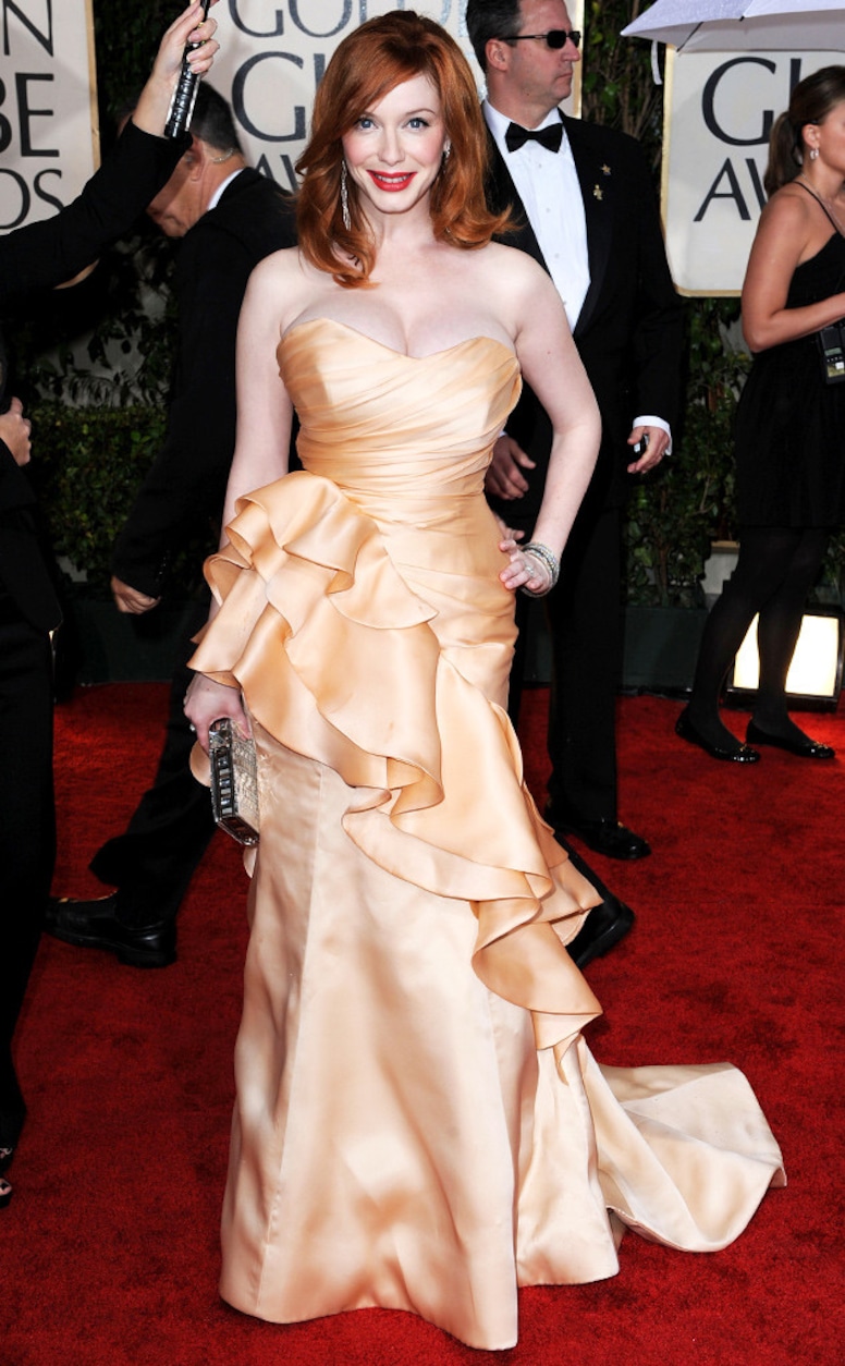 Christina Hendricks, Emmy Awards, 2010, Christian Siriano
