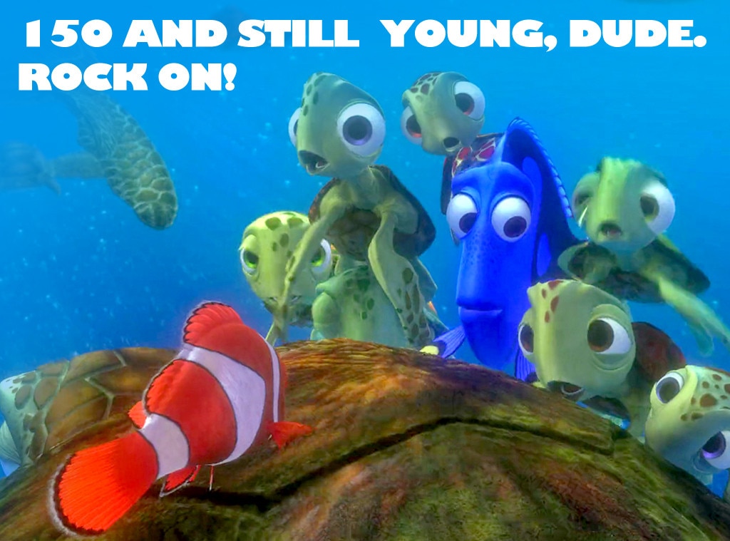 Age Is Just a Number from Finding Nemo Motivational Posters | E! News