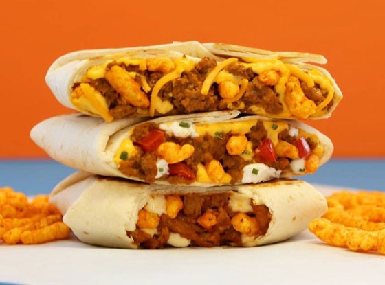 Taco Bell Cheetos Crunchwrap