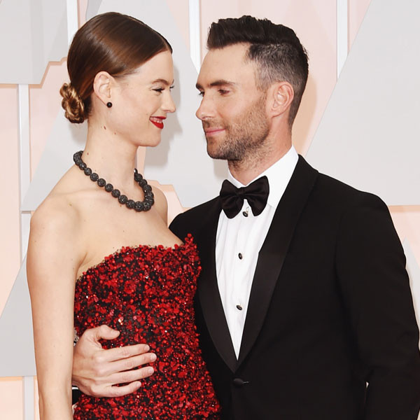 Adam Levine & Behati Prinsloo Are in Bed in 