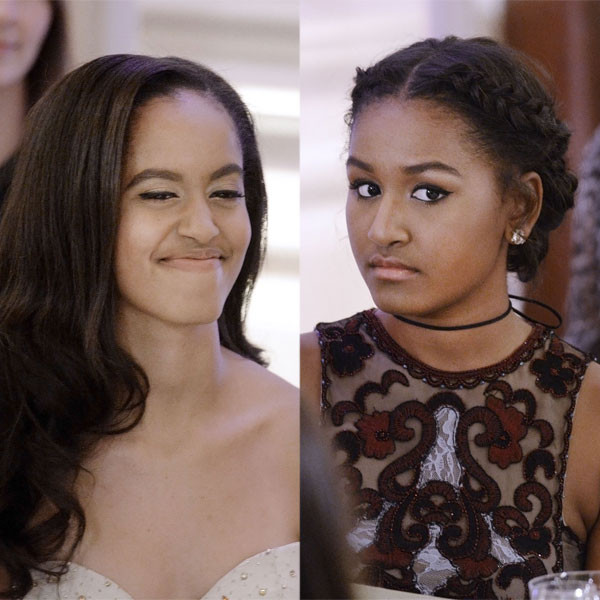 Photos From Malia Obama And Sasha Obama Over The Years E Online 