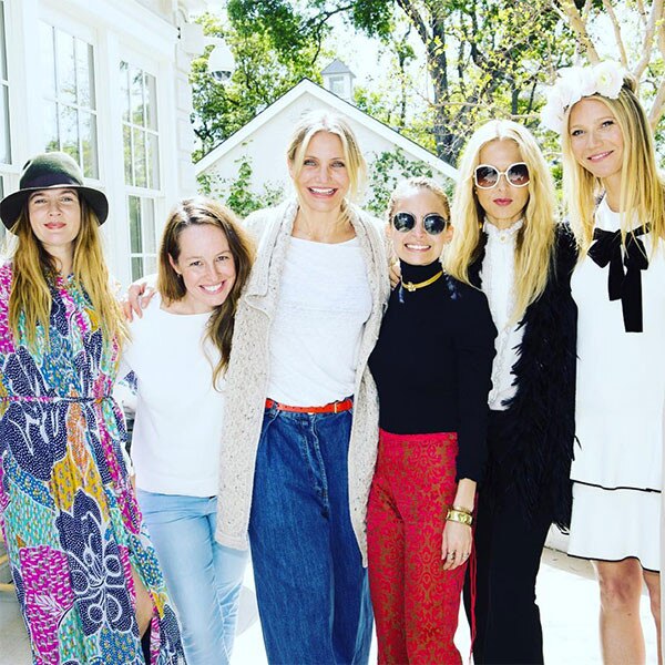 Gwyneth Paltrow Hosts Celebratory Lunch With Her Famous Friends and of ...