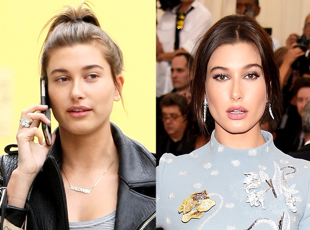 Hailey Baldwin From Stars Without Makeup E News