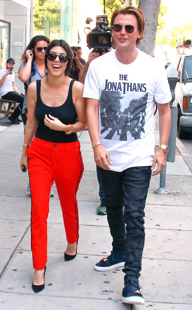 Kourtney Kardashian And Jonathan Cheban From The Big Picture Todays Hot