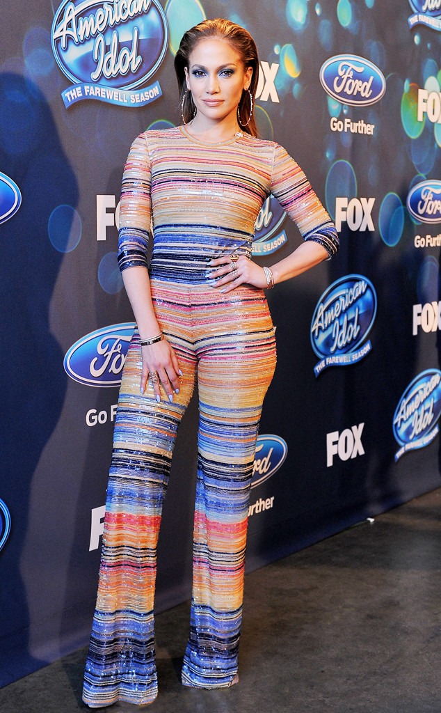 Jennifer Lopez, American Idol Fashion