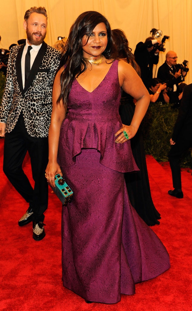 Plum Perfect from Mindy Kaling's Best Looks | E! News