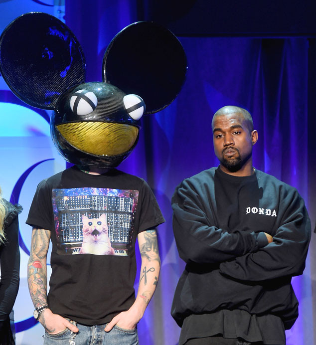 Kanye West Teases Deadmau5 After DJ Misinterprets Twitter Torrent Joke - E!  Online