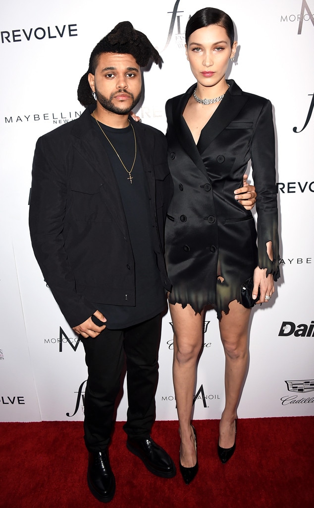 The Weeknd, Bella Hadid, Daily Front Rows Fashion Los Angeles Awards