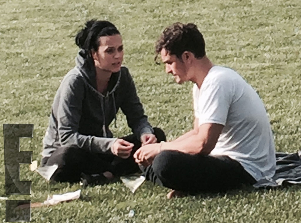 Katy Perry, Orlando Bloom, Kiss, Exclusive