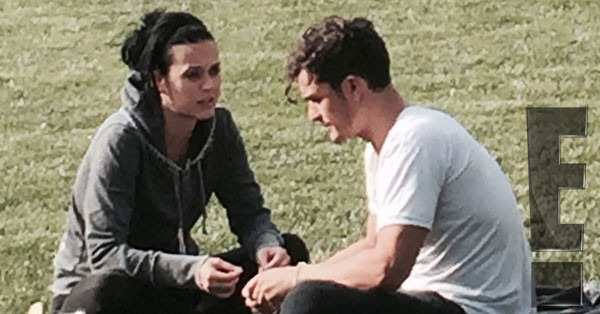 Katy Perry, Orlando Bloom, Kiss, Exclusive