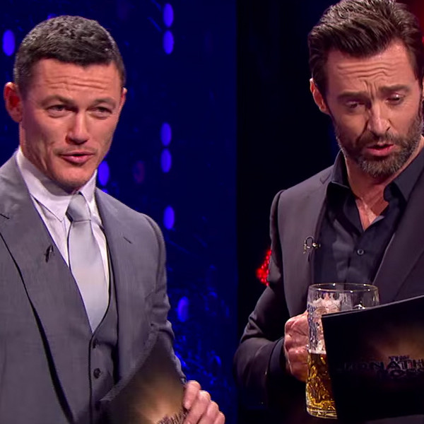 Hugh Jackman & Luke Evans Compete for "Best Gaston" E! Online