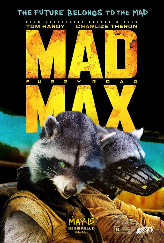 You Need to See These Famous Movie Posters Recreated With Raccoons | E