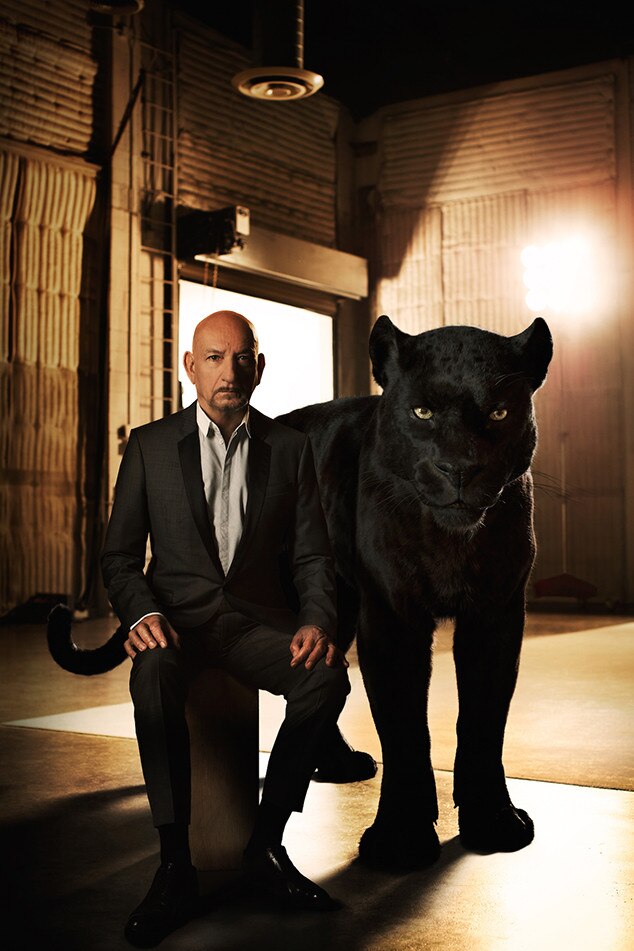 Sir ben kingsley as bagheera from the jungle book cast portraits e news