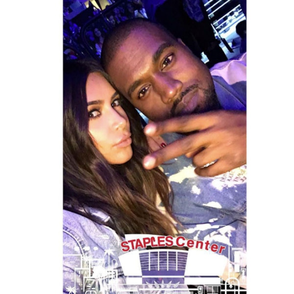 Kim Kardashian, Kanye West, Justin Bieber Concert