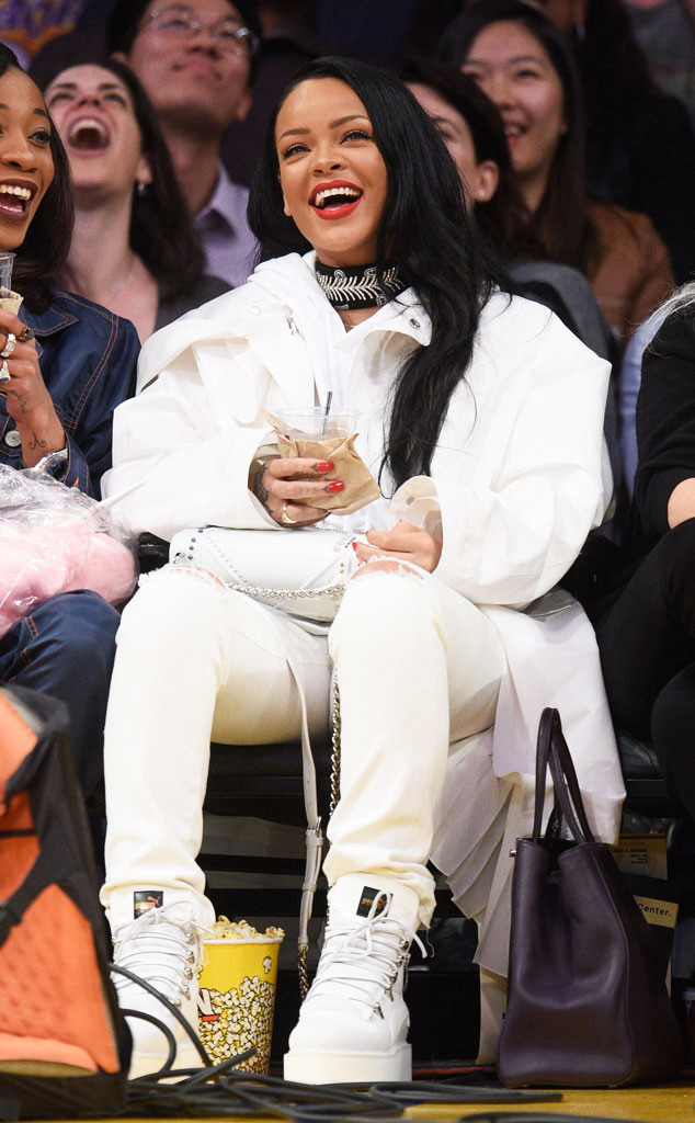 Photos from Courtside Celebs Are Making Serious Style Statements