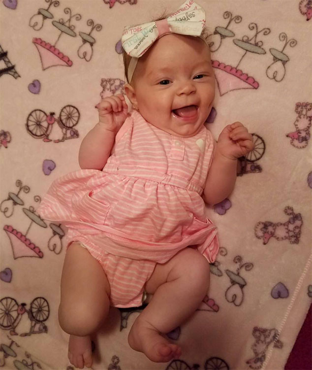Coco S Baby Girl Chanel Flashes A Smile That Is Sure To Melt Your