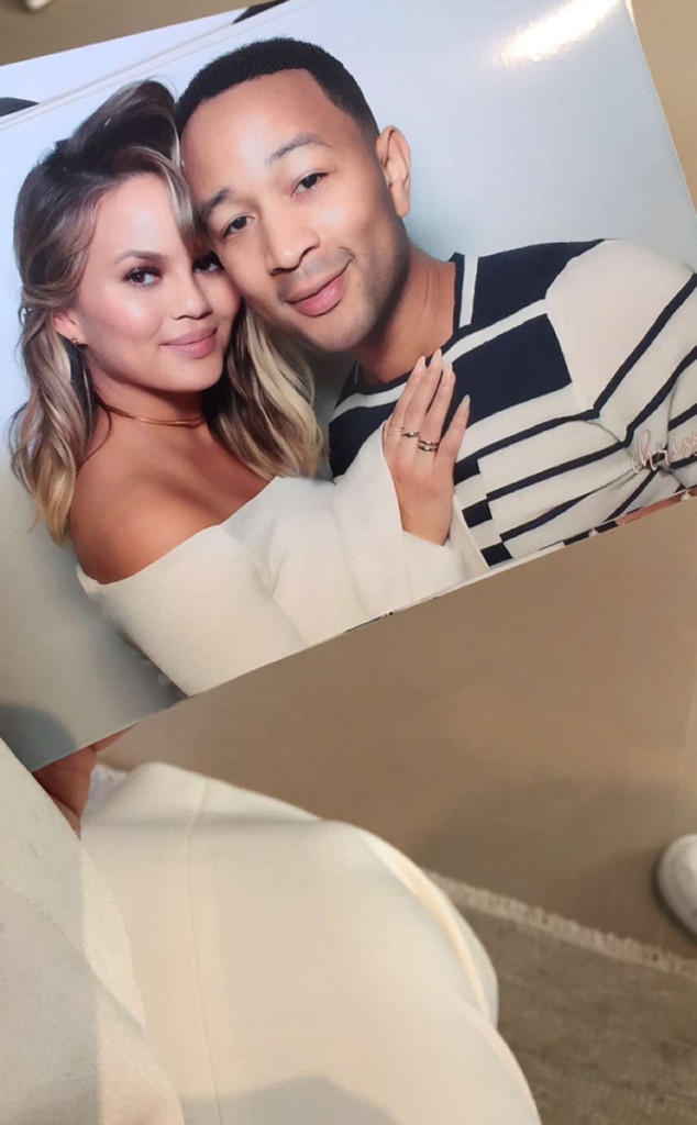 John Legend, Chrissy Teigen, Baby Shower 2