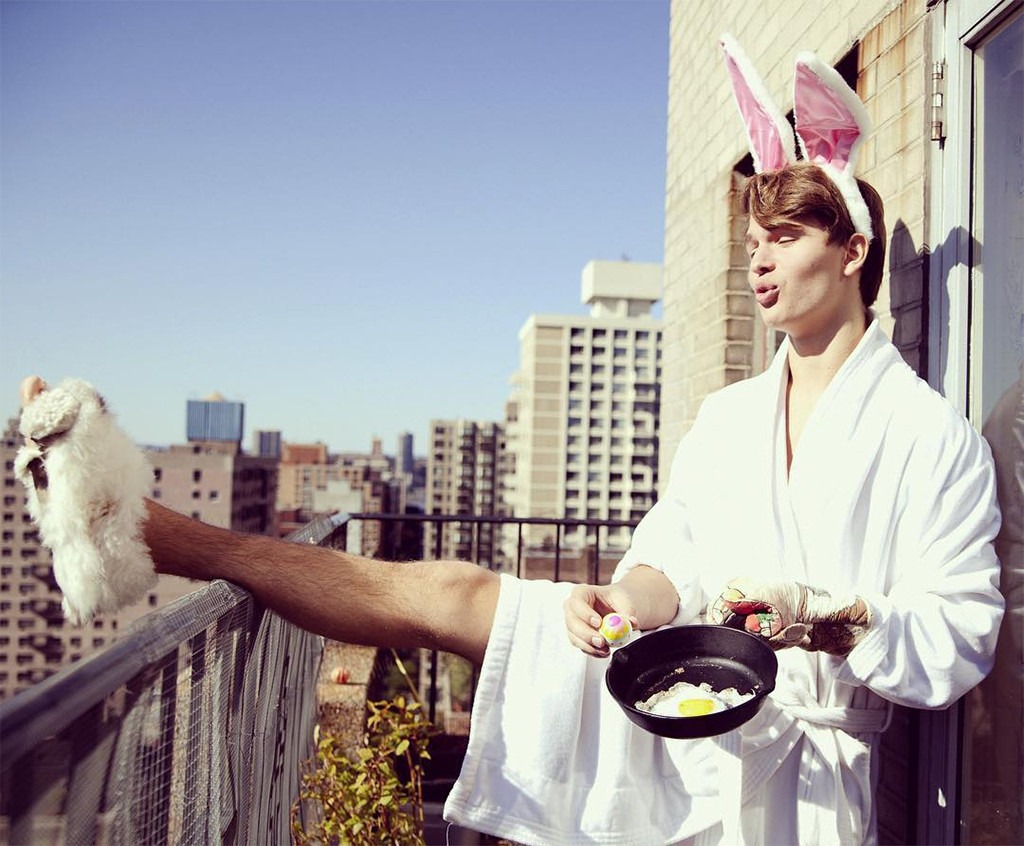 Ansel Elgort, Easter 2016