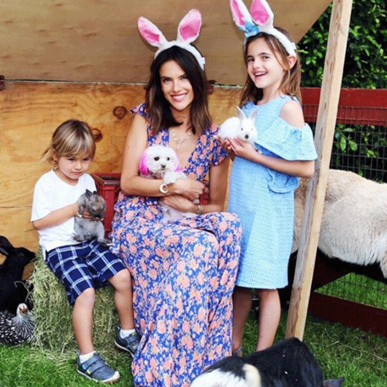 Alessandra Ambrosio, Easter 2016
