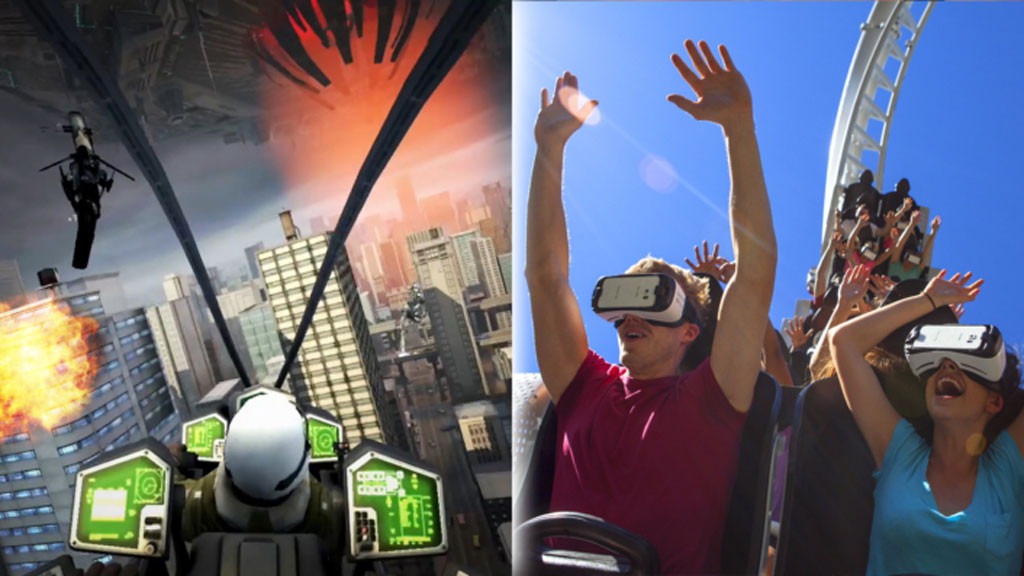 Six Flags Virtual Reality