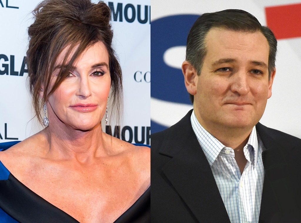 Caitlyn Jenner, Ted Cruz