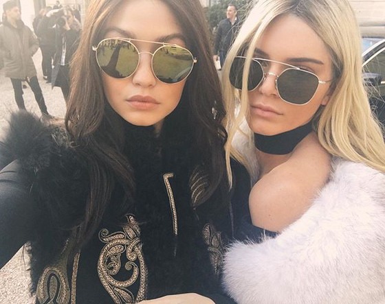 Gigi Hadid, Kendall Jenner