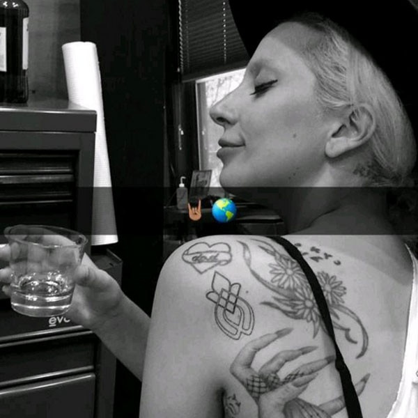 Lady Gaga Gets New Tattoo  Tribute to Boyfriend Taylor Kinney
