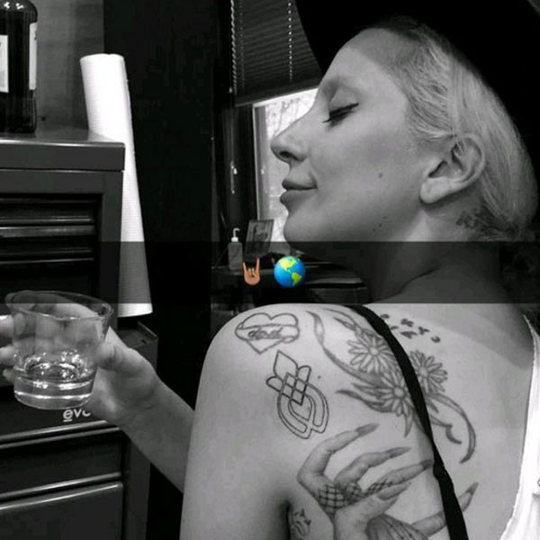 Леди Гага и ее Татуировки