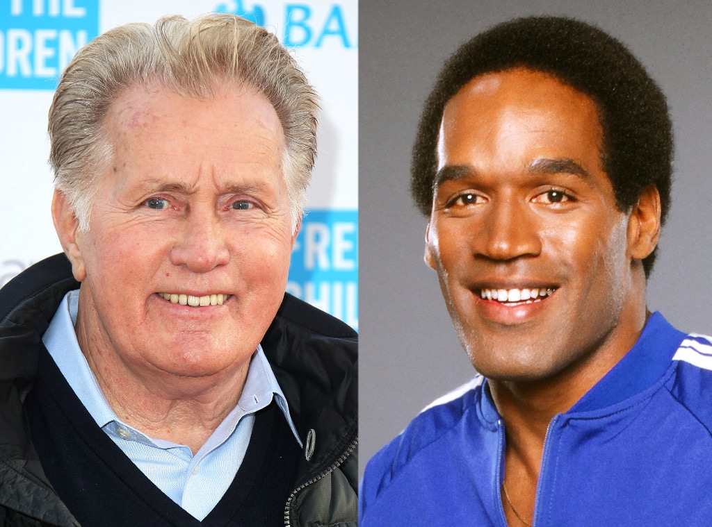 OJ Simpson, Martin Sheen