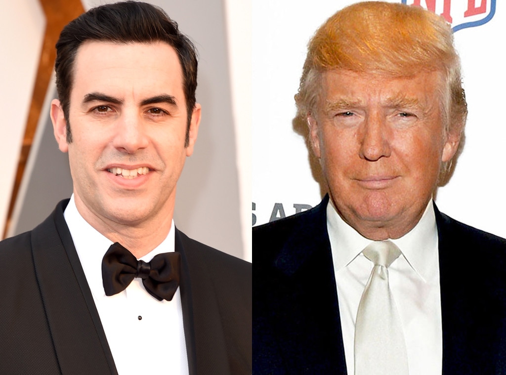 Donald Trump, Sacha Baron Cohen