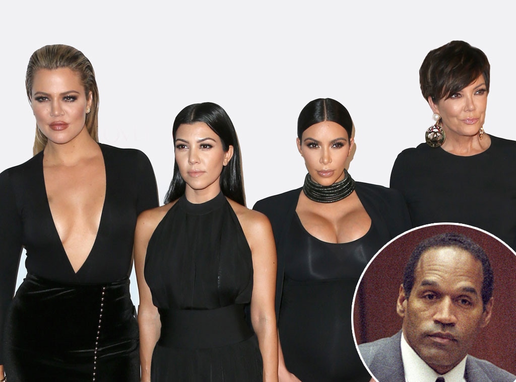 Khloe Kardashian, Kourtney Kardashian, Kim Kardashian, Kris Jenner, O.J. Simpson