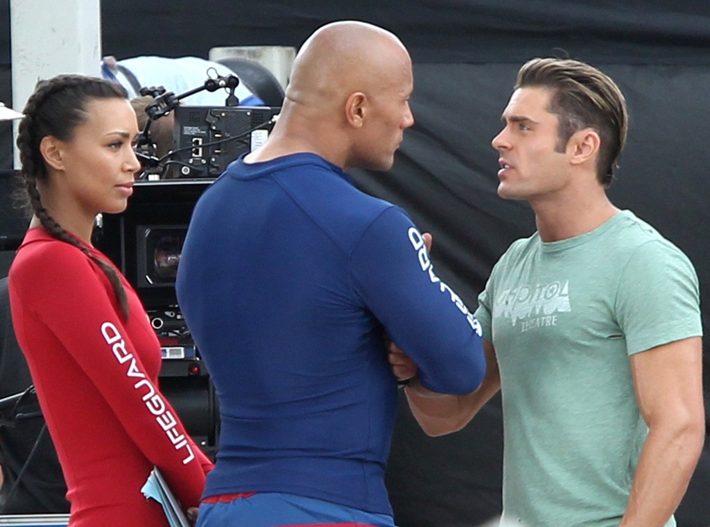 Zac Efron Shows Shirtless Body On Baywatch Set And Its Almost Too Hot To Handle E News