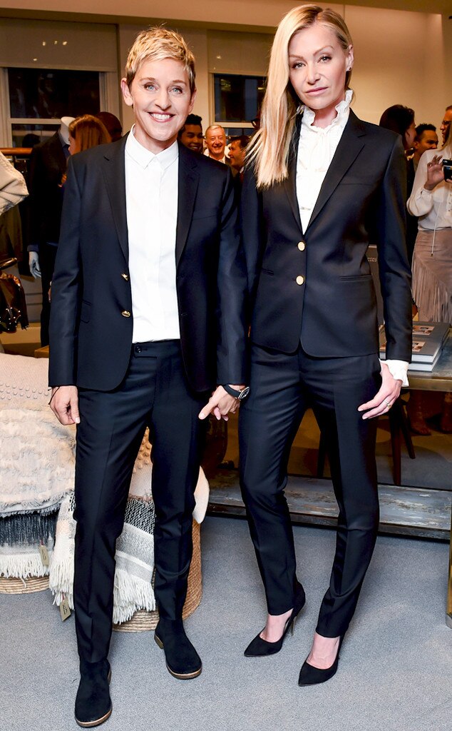ESC: Stylish Couples, Ellen DeGeneres, Portia de Rossi