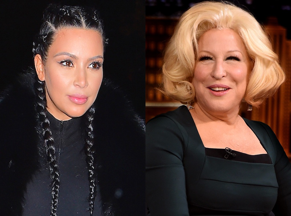 Kim Kardashian, Bette Midler