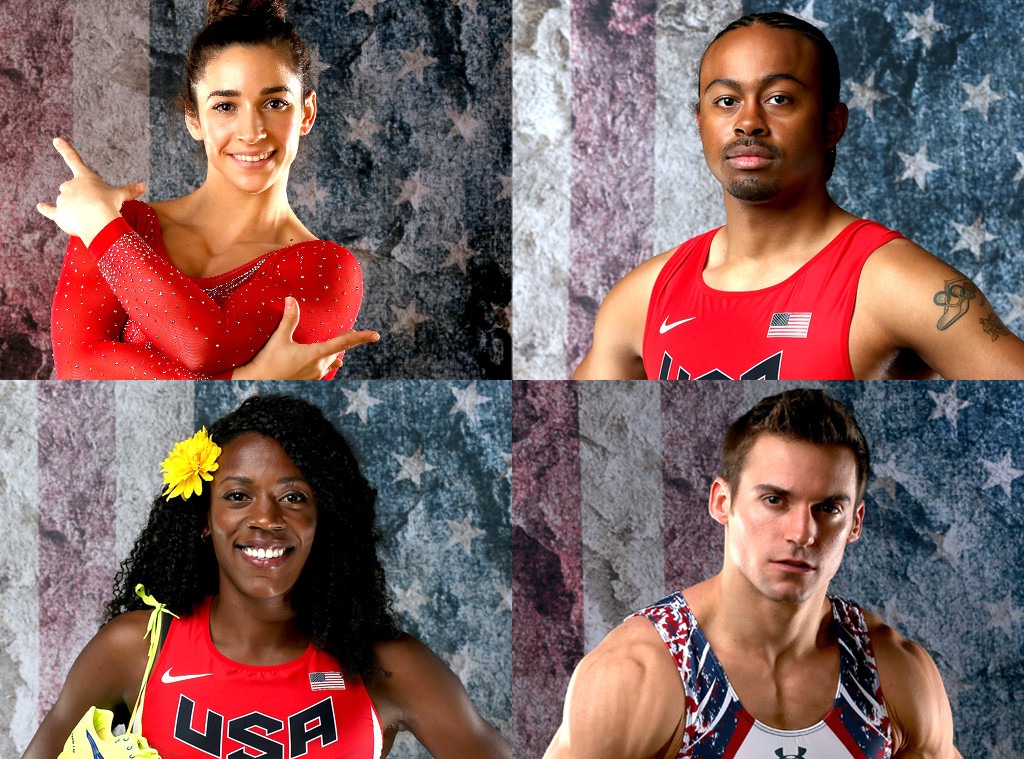 U.S. Olympians Portraits