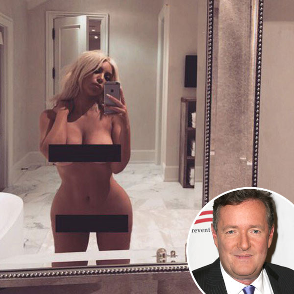 Kim Kardashian, Naked, Piers Morgan