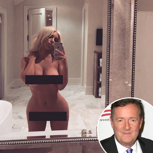 Kim Kardashian, Naked, Piers Morgan