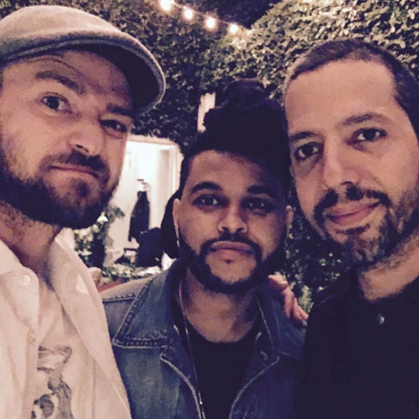 Justin Timberlake, The Weeknd, David Blaine